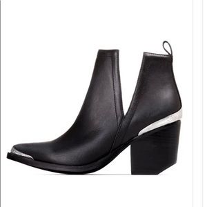 COPY - Jeffrey Campbell Cromwell booties- black- size 10